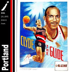 Portland Trailblazers (Clyde Drexler) - BKBL [25_CD7]